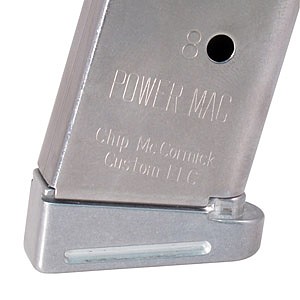 Dawson Basepad - CMC 1911 Power Mag No Gap- Silver