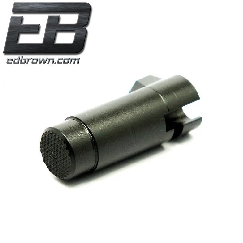 Ed Brown 1911 mag release - Blue