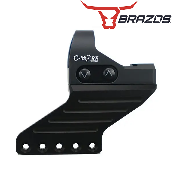 Brazos Custom Slipstream RTS2 Black Anodized Mount