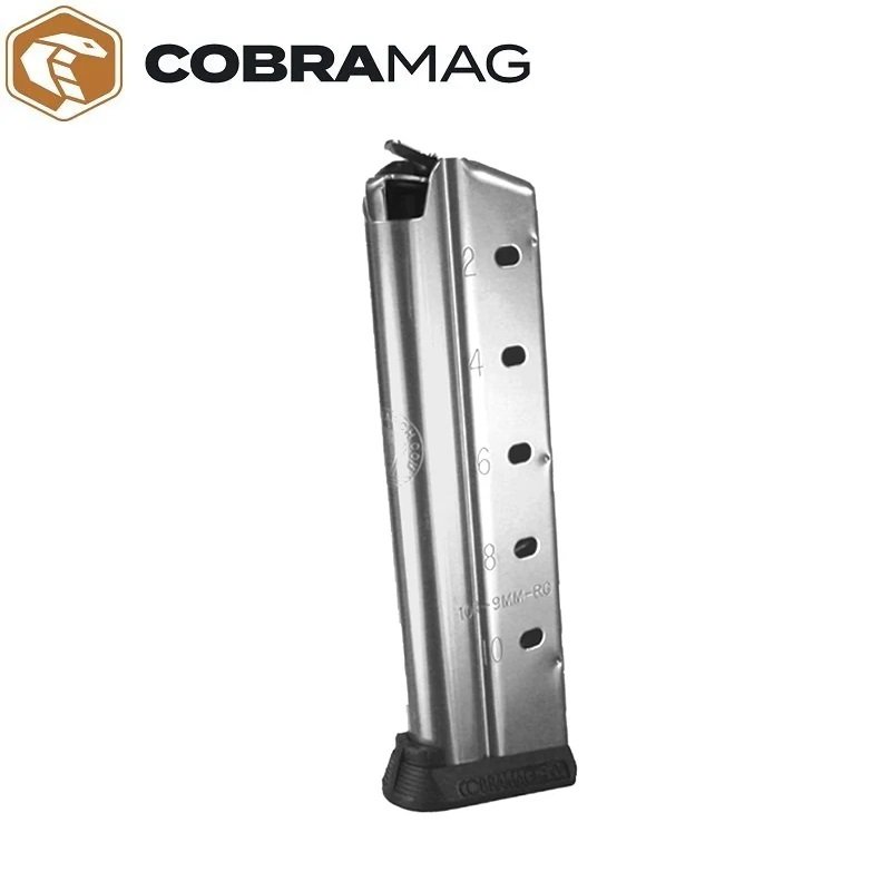 Cobramag 1911 Magazine, 10rd - 9mm