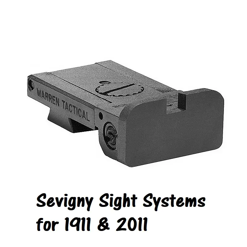 Warren Tactical Sight Systems for 1911 & 2011