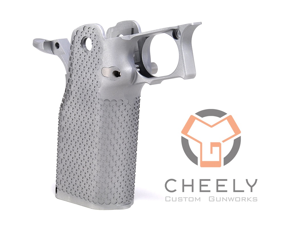 Cheely Custom Gunworks E2 Aggressive Aluminum Grip Kit - Image 2