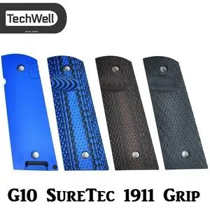 TechWell G10 SureTec Aggressive 1911 Grip