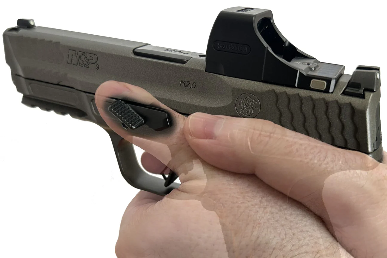 Align Tactical S&W M&P 2.0 Thumb Rest Takedown Lever - Image 2