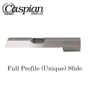 Caspian 5" Unique Stainless Slide with Reverse Plug Cut