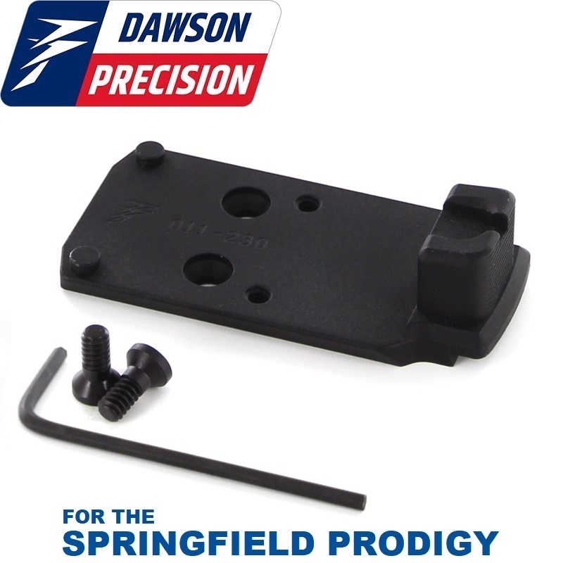 Dawson Precision Reflex System - Holosun 507C/508T - Springfield Prodigy 5.0"/Black Co-Witness Rear